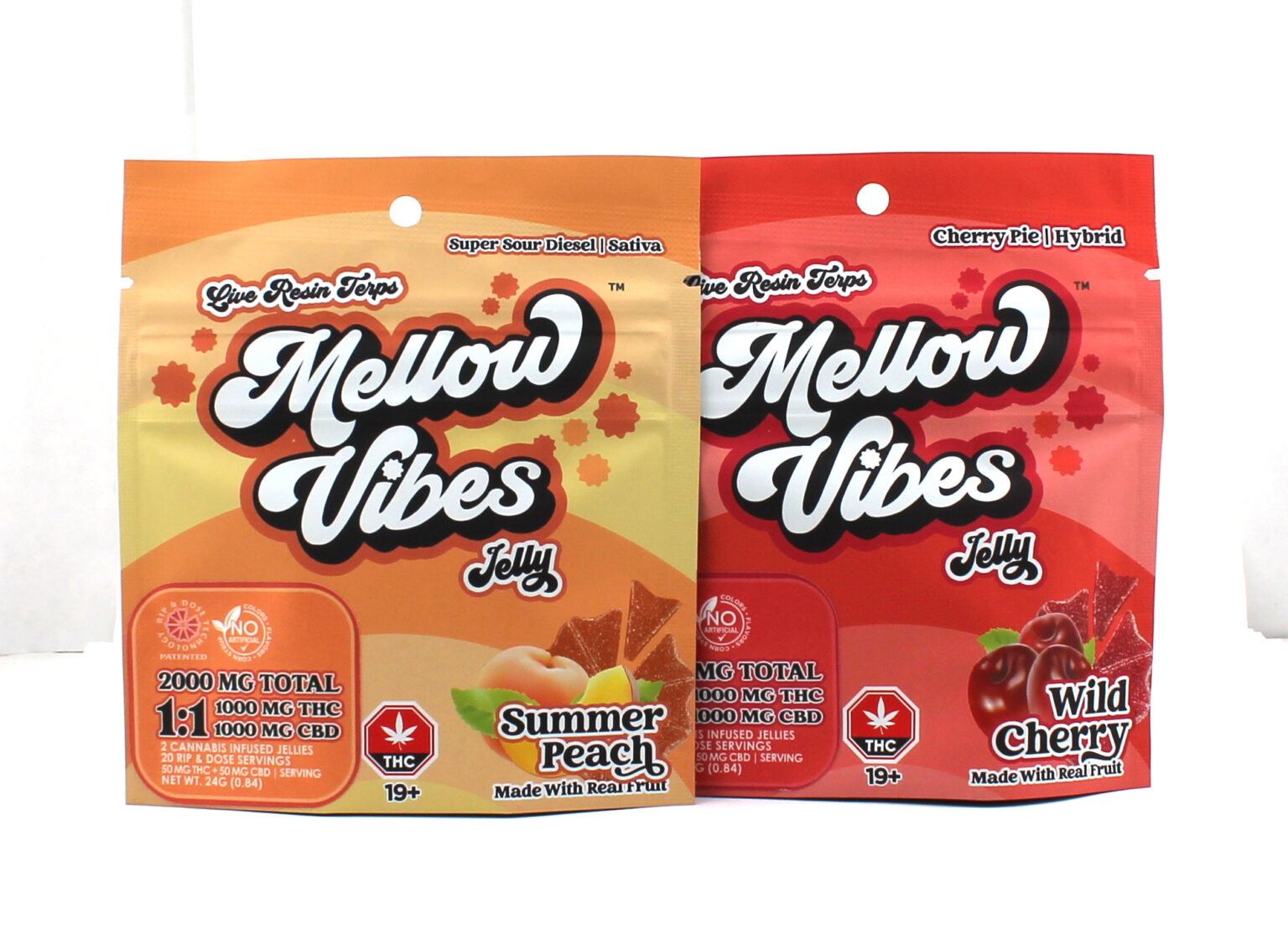 Mellow Vibes 1:1 2000mg
